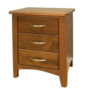 Parksville Night Stand with soft round corners