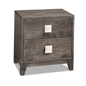 Belmont Night Stand - 2 Drawer - Modern Bedroom Furniture