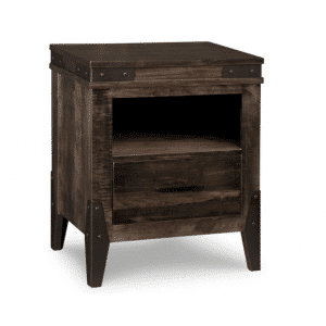 Rustic wood Chattanooga night stand for modern farmhouse design