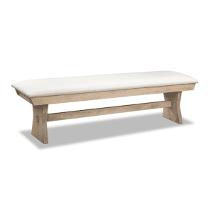 Japser Bench with Fabric Seat - Choose your Custom Length