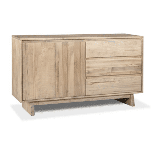 Jasper Sideboard for dining room in custom natural wood finish
