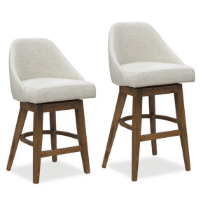 solid wood contemporary laguna swivel stool