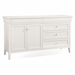Monticello Sideboard - Classic and Elegant Furniture with White Finish
